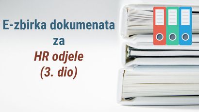 E-zbirka HR III - Praćenje i ocjena radnog učinka i razvoj zaposlenika i organizacije